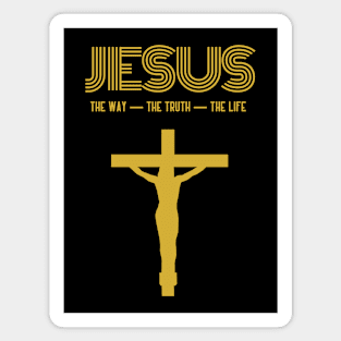 Jesus - The Way, The Truth, The Life Magnet